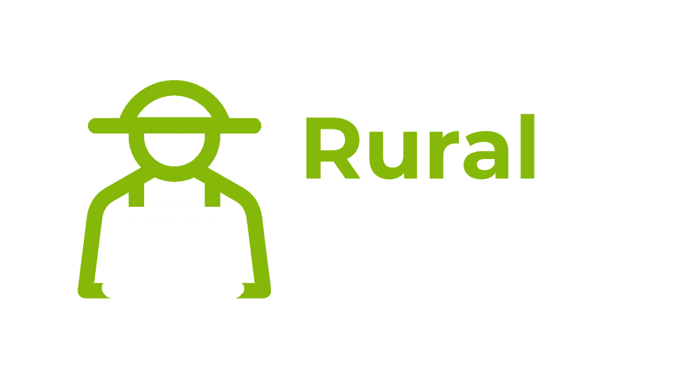 Rural Hack logotipo blanco